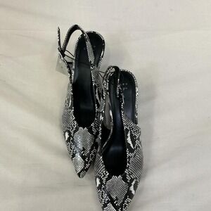A New Day Snake Print Slingback Heels | Women's Size 7 | NWT 🐍✨
